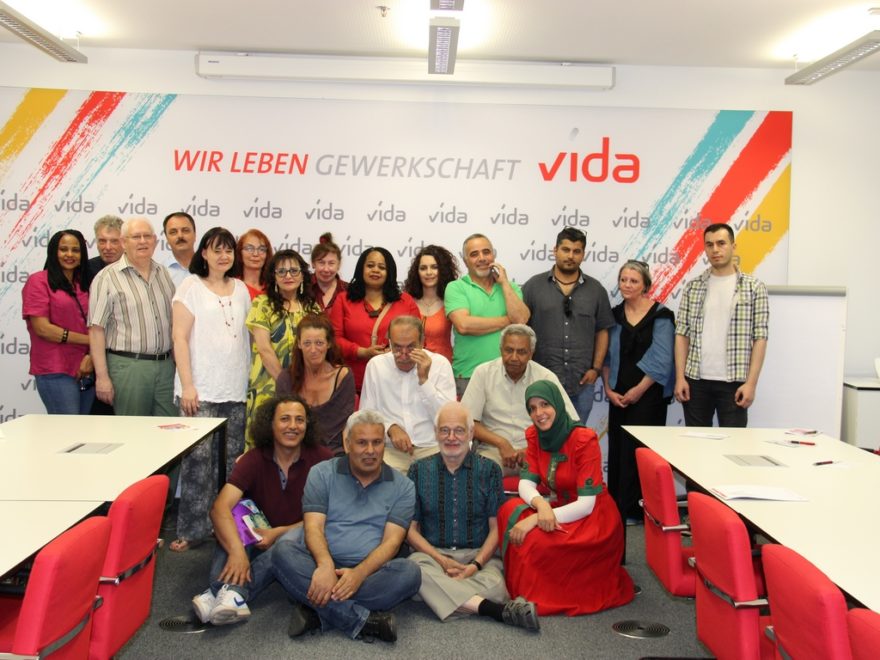 Foto nga ora letrare me Ishragen (Vjene, 29.06.2019)-Antoni