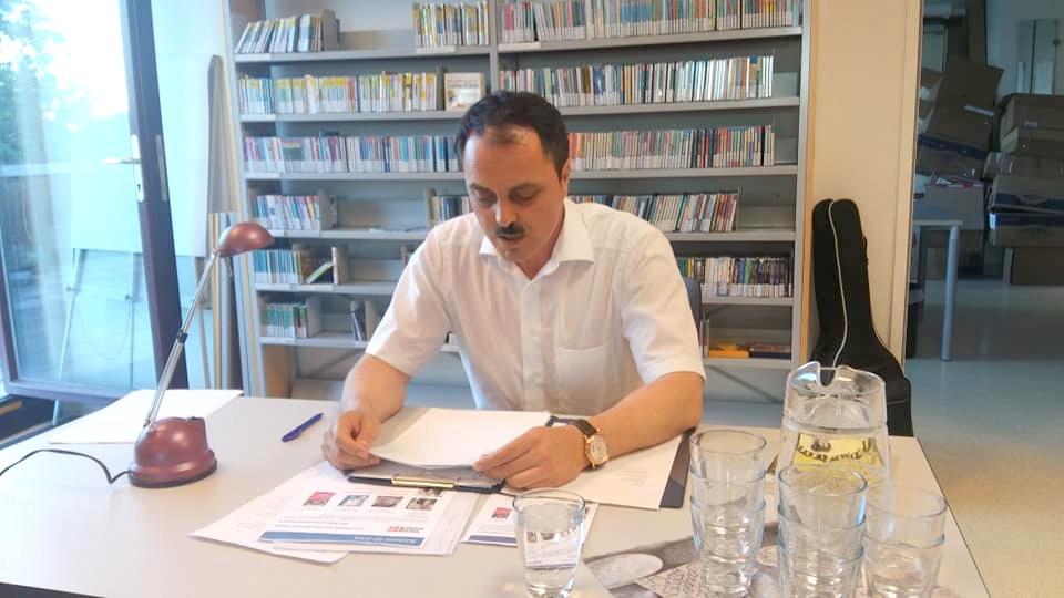 Foto nga ora letrare me Verein Dialog (Vjene, 28.06.2019)-Anton